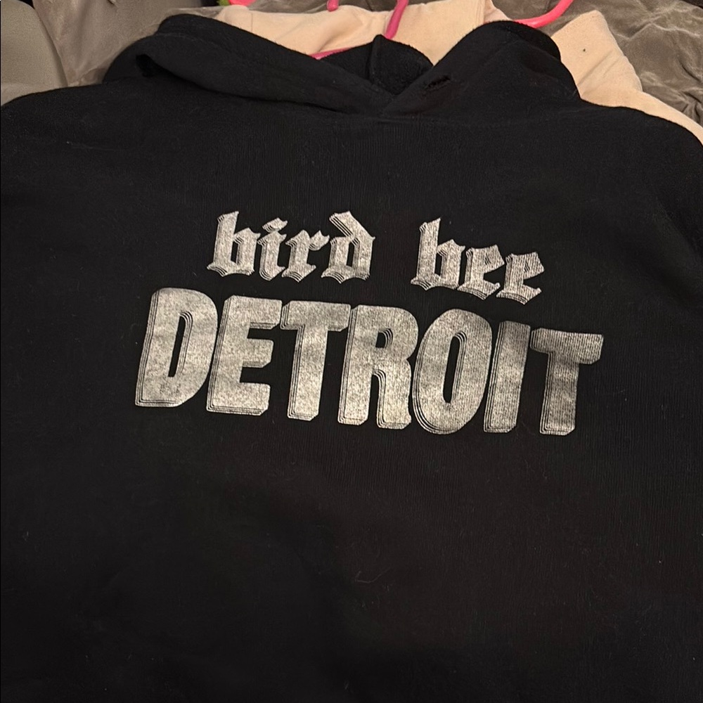 Black Bird Bee Detroit Hoodie